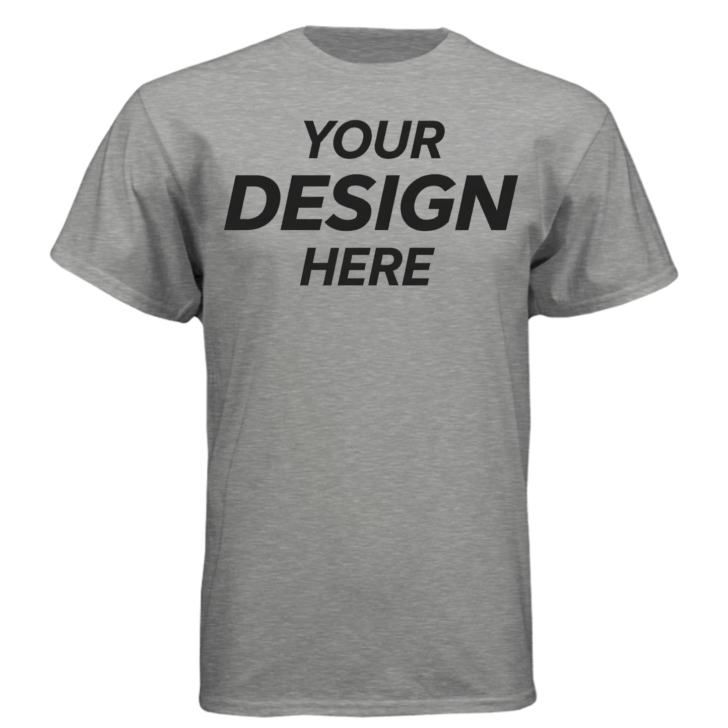 Dark Heather Grey (60/40) - N6210 - FRONT