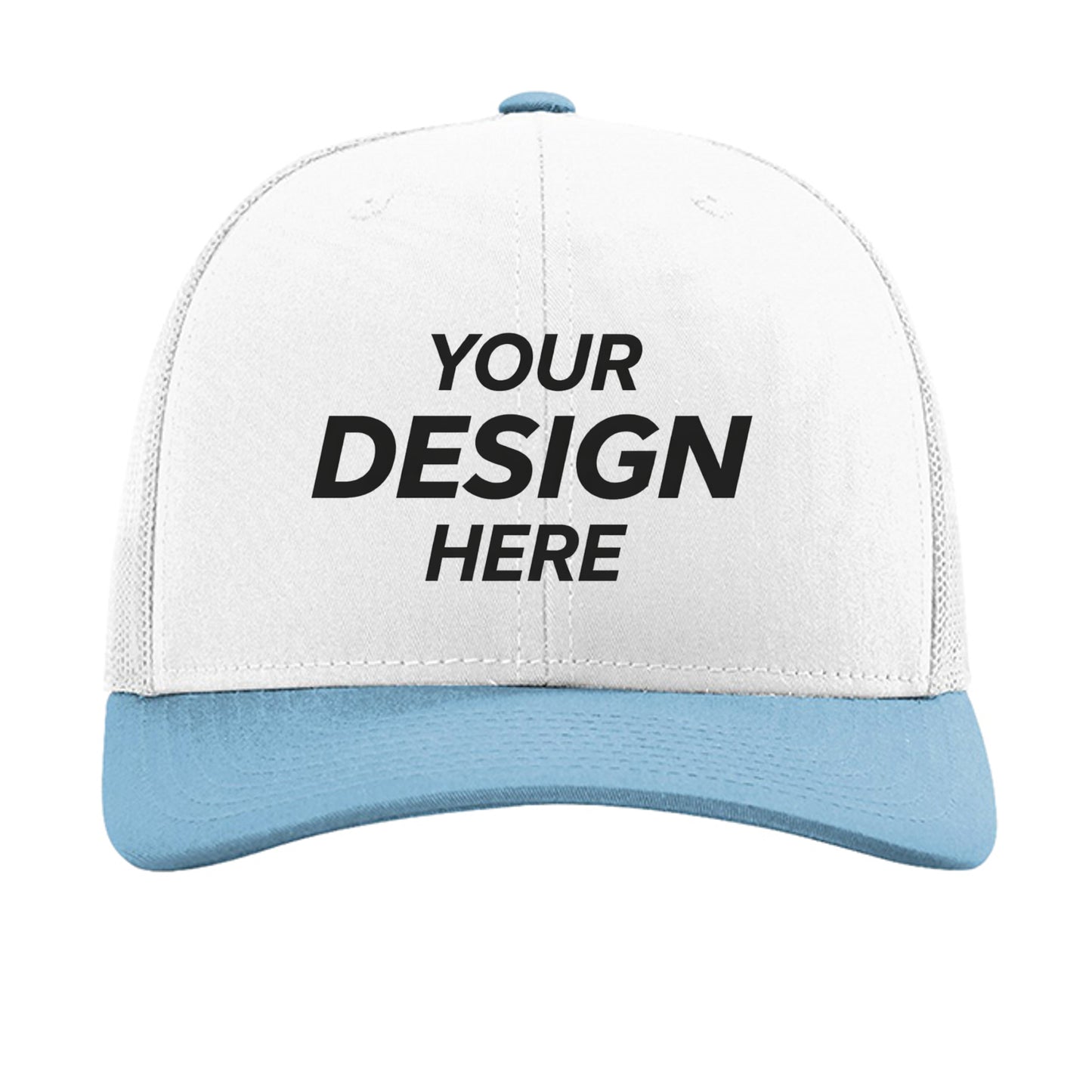 White/ White/ Columbia Blue - 112 - FRONT