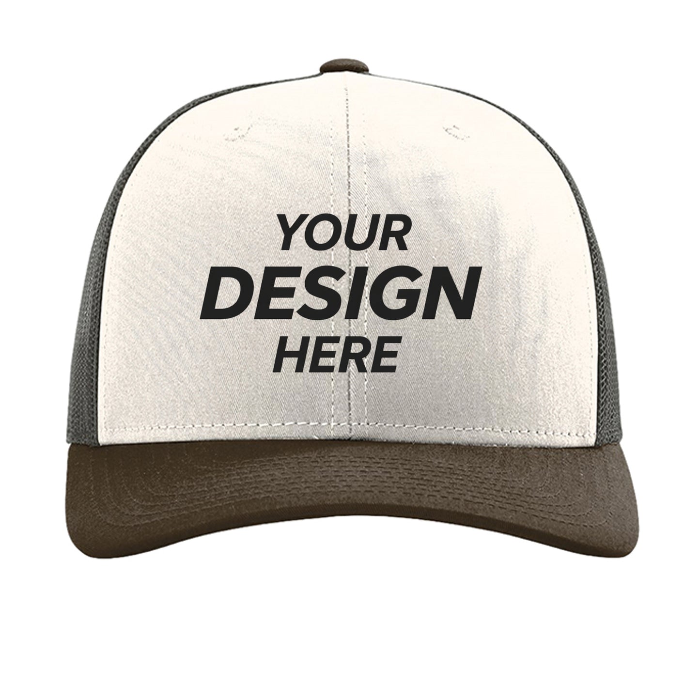 Cream/ Grey Brown/ Brown - 112 - FRONT